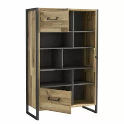 Red Living Regal Voru II - Eiche Stirling Dekor / Anthrazit 7 Red Living Regal Voru II - Eiche Stirling Dekor / Anthrazit -Büromöbel Verkäufe 1000280668 210813 08154000075 DETAILS P000000001000280668