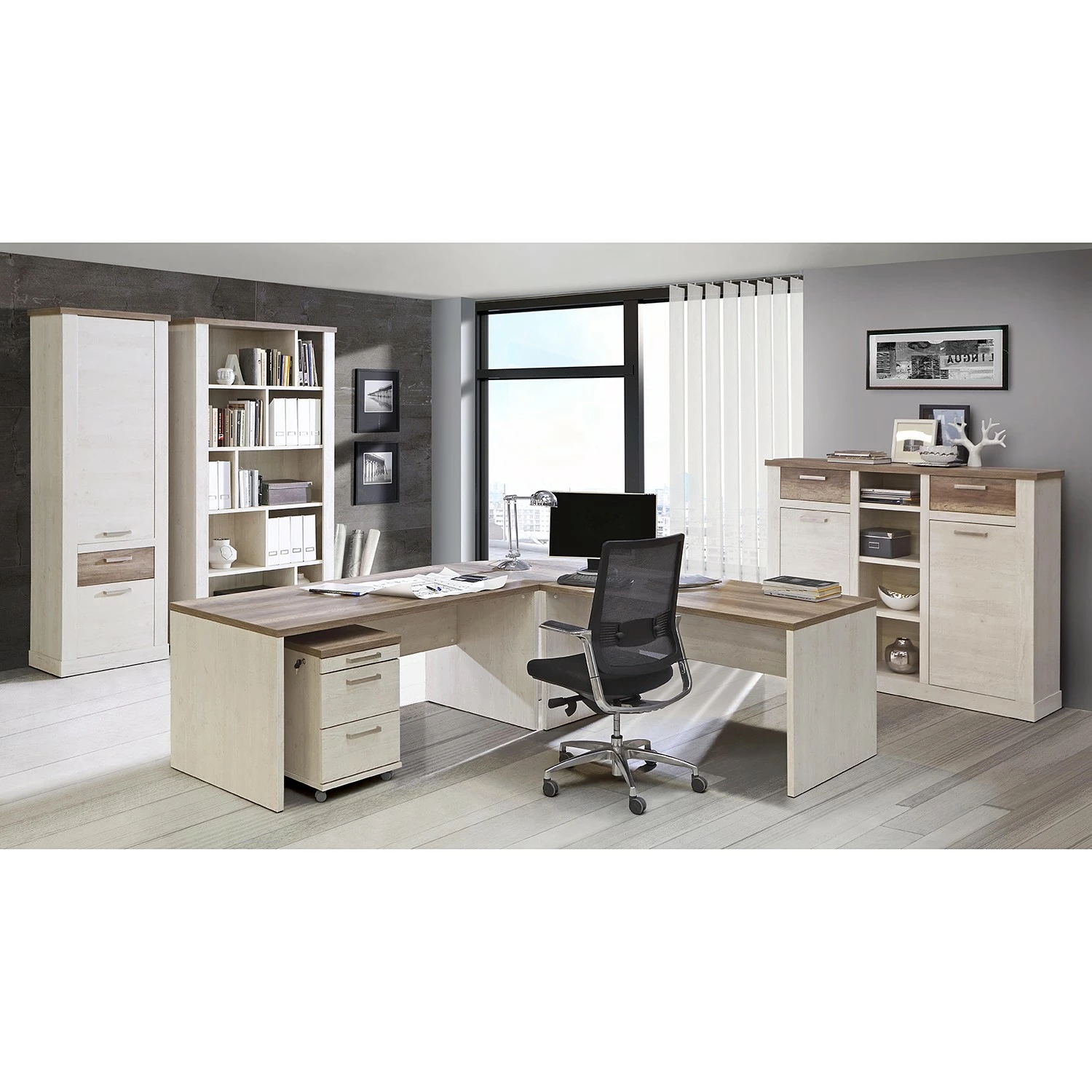 Maison Belfort Schreibtisch Morona - Breite: 140 cm 4 Maison Belfort Schreibtisch Morona - Breite: 140 cm – Bild 2