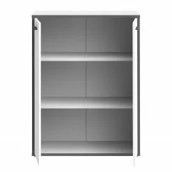 Fredriks Aktenschrank Kendrick IV - Weiß / Grau -Büromöbel Verkäufe 1000280677 210813 08154400140 DETAILS P000000001000280677