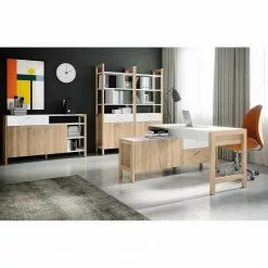 Norrwood Kommode Holvik - Eiche Sonoma Dekor / Weiß 13 Norrwood Kommode Holvik - Eiche Sonoma Dekor / Weiß -Büromöbel Verkäufe 1000280679 210813 08154500151 MOOD DETAILS P000000001000280679 mood