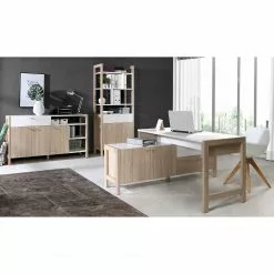 Norrwood Kommode Holvik - Eiche Sonoma Dekor / Weiß 14 Norrwood Kommode Holvik - Eiche Sonoma Dekor / Weiß -Büromöbel Verkäufe 1000280679 210813 08154500152 MOOD DETAILS P000000001000280679 mood