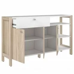 Norrwood Kommode Holvik - Eiche Sonoma Dekor / Weiß 17 Norrwood Kommode Holvik - Eiche Sonoma Dekor / Weiß -Büromöbel Verkäufe 1000280679 210813 08154500155 DETAILS P000000001000280679