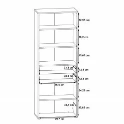 Fredriks Aktenschrank Kendrick VI - Weiß / Grau -Büromöbel Verkäufe 1000280681 210813 08154700176 SKETCH DETAILS P000000001000280681 sketch