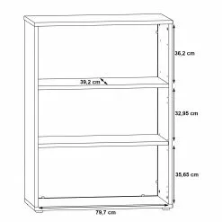 Fredriks Aktenschrank Kendrick - Weiß / Grau -Büromöbel Verkäufe 1000280682 210813 08154700186 SKETCH DETAILS P000000001000280682 sketch