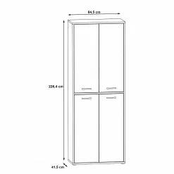 Fredriks Aktenschrank Kendrick VII - Weiß / Grau 18 Fredriks Aktenschrank Kendrick VII - Weiß / Grau -Büromöbel Verkäufe 1000280684 210813 08154800203 SKETCH DETAILS P000000001000280684 sketch