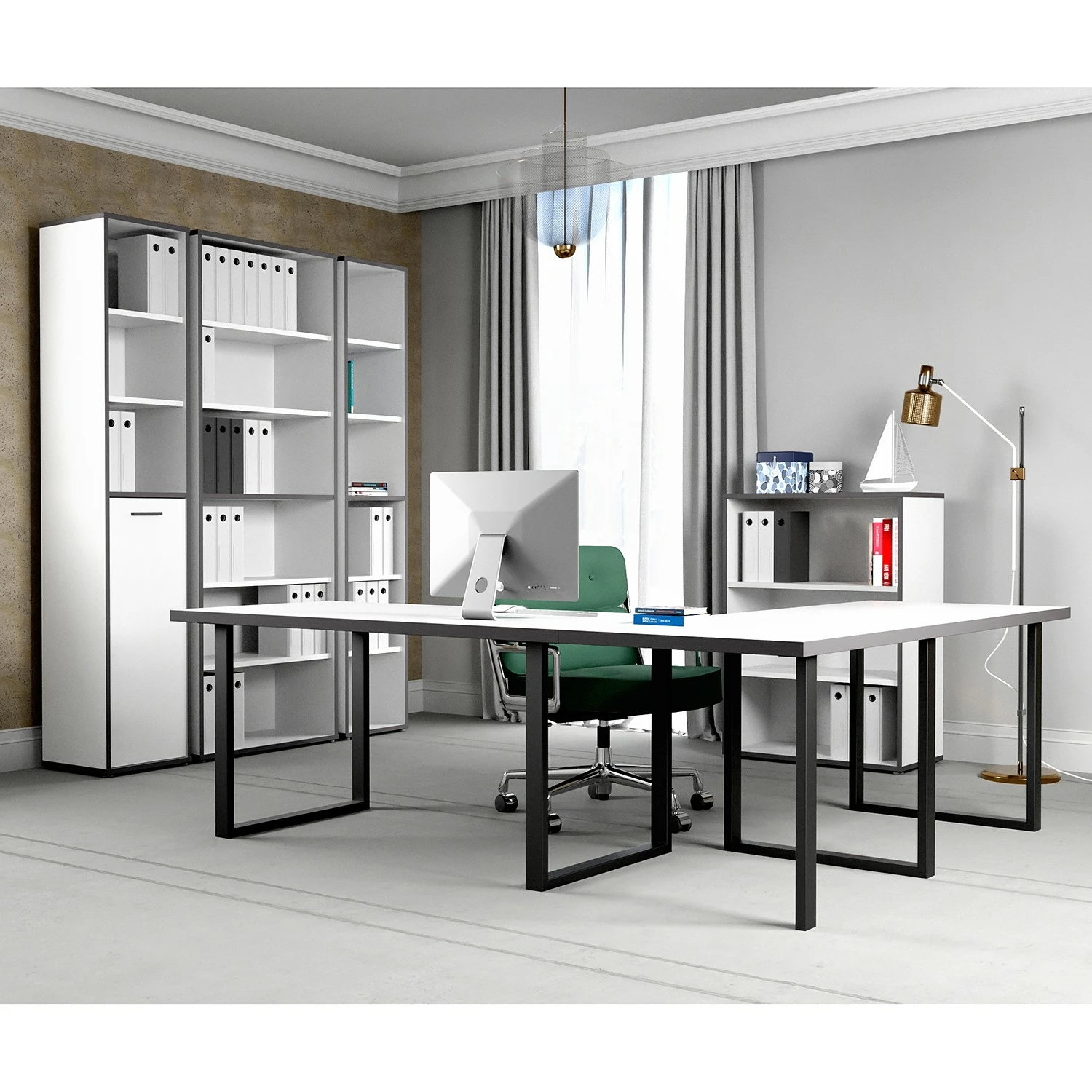 Fredriks Schreibtisch Kendrick - Breite: 160 cm 6 Fredriks Schreibtisch Kendrick - Breite: 160 cm – Bild 4