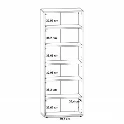 Fredriks Aktenschrank Kendrick II - Weiß / Grau -Büromöbel Verkäufe 1000280693 210813 08155200272 SKETCH DETAILS P000000001000280693 sketch