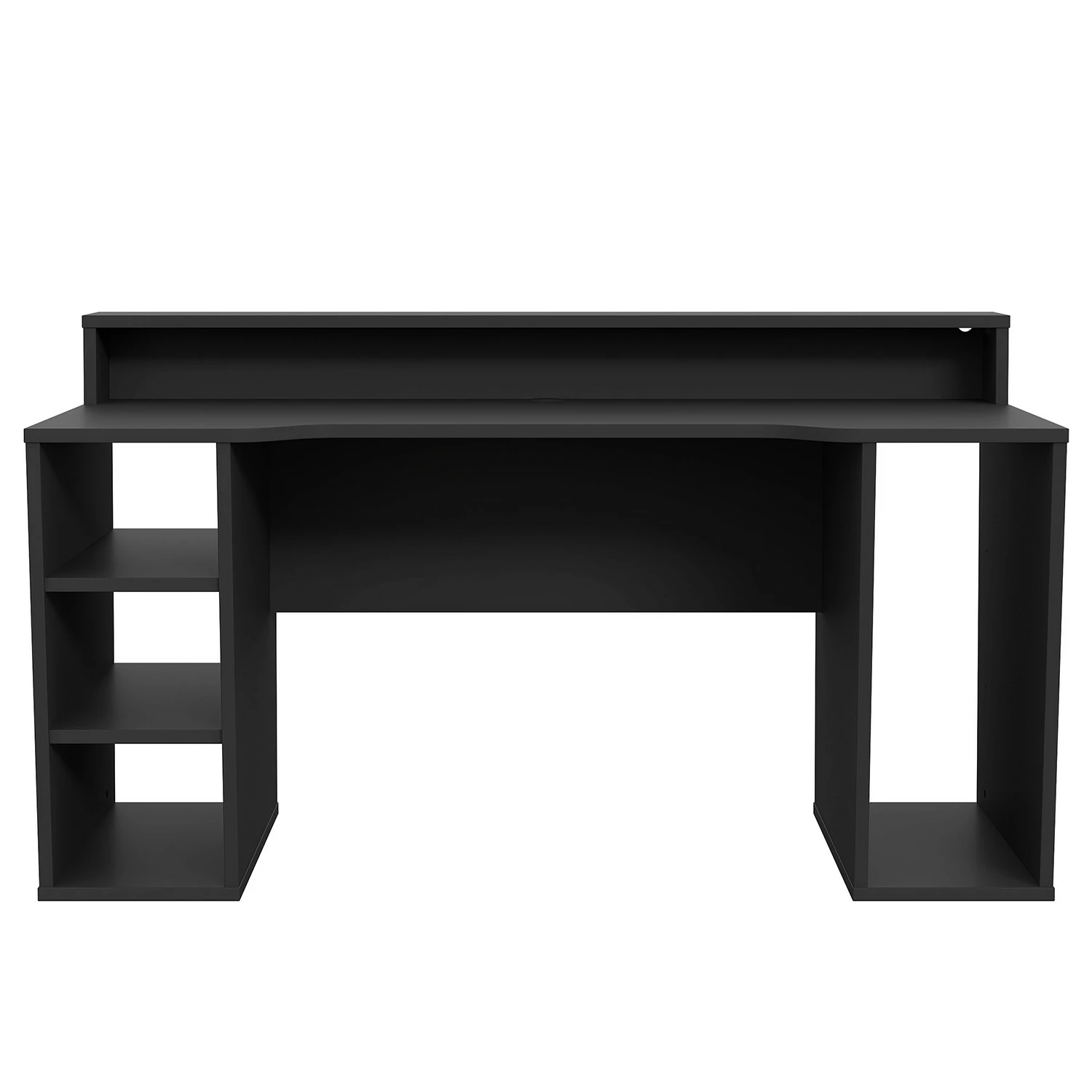 Fredriks Schreibtisch Trent - Matt Schwarz - Ohne Beleuchtung 4 Fredriks Schreibtisch Trent - Matt Schwarz - Ohne Beleuchtung – Bild 2