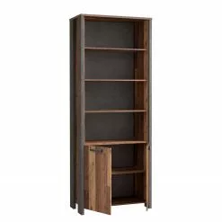 Red Living Regal Clifford IV - Altholz Dekor / Dunkelgrau -Büromöbel Verkäufe 1000280712 210813 08160000399 DETAILS P000000001000280712