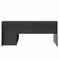 Fredriks Eckschreibtisch Trent - (mit Beleuchtung) Matt Schwarz -Büromöbel Verkäufe 1000280718 210813 08160200440 DETAILS P000000001000280718