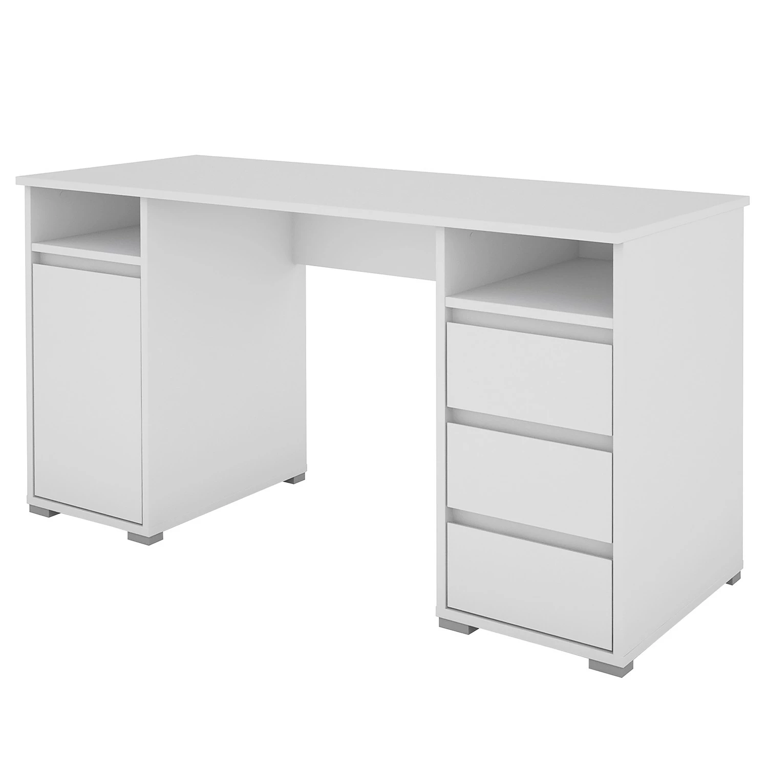 Fredriks Schreibtisch Nichols - Weiß 3 Fredriks Schreibtisch Nichols - Weiß