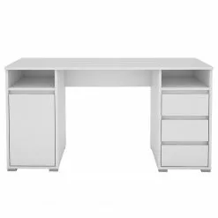 Fredriks Schreibtisch Nichols - Weiß 9 Fredriks Schreibtisch Nichols - Weiß -Büromöbel Verkäufe 1000280769 210809 06062500015 DETAILS P000000001000280769