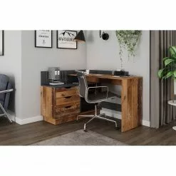 Fredriks Eckschreibtisch Vernie - Altholz Dekor 12 Fredriks Eckschreibtisch Vernie - Altholz Dekor -Büromöbel Verkäufe 1000280771 210903 15094300003 MOOD DETAILS P000000001000280771 mood