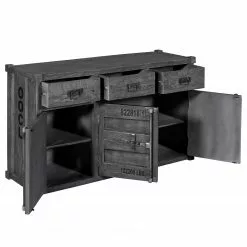 Wolf-Möbel Sideboard Container - Akazie Grau 32 Wolf-Möbel Sideboard Container - Akazie Grau -Büromöbel Verkäufe 1000281790 220223 030 DETAILS P000000001000281790