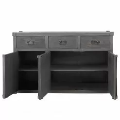 Wolf-Möbel Sideboard Container - Akazie Grau 31 Wolf-Möbel Sideboard Container - Akazie Grau -Büromöbel Verkäufe 1000281790 220616 032 DETAILS P000000001000281790