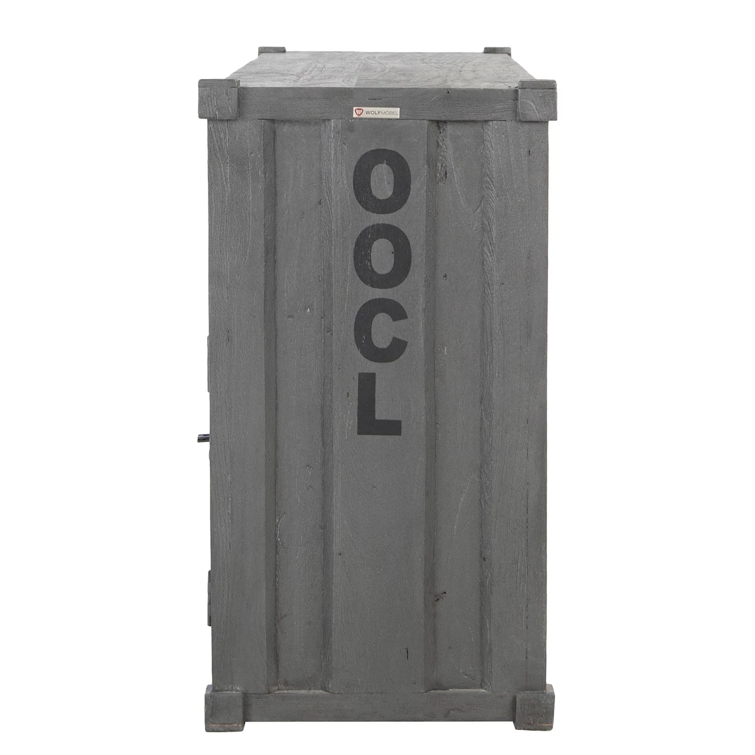 Wolf-Möbel Sideboard Container - Akazie Grau 14 Wolf-Möbel Sideboard Container - Akazie Grau – Bild 12