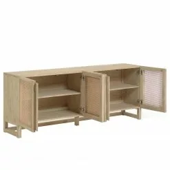 Loftscape Sideboard Risley - Mindi massiv / Rattan 18 Loftscape Sideboard Risley - Mindi massiv / Rattan -Büromöbel Verkäufe 1000282685 210729 06153000017 DETAILS P000000001000282685