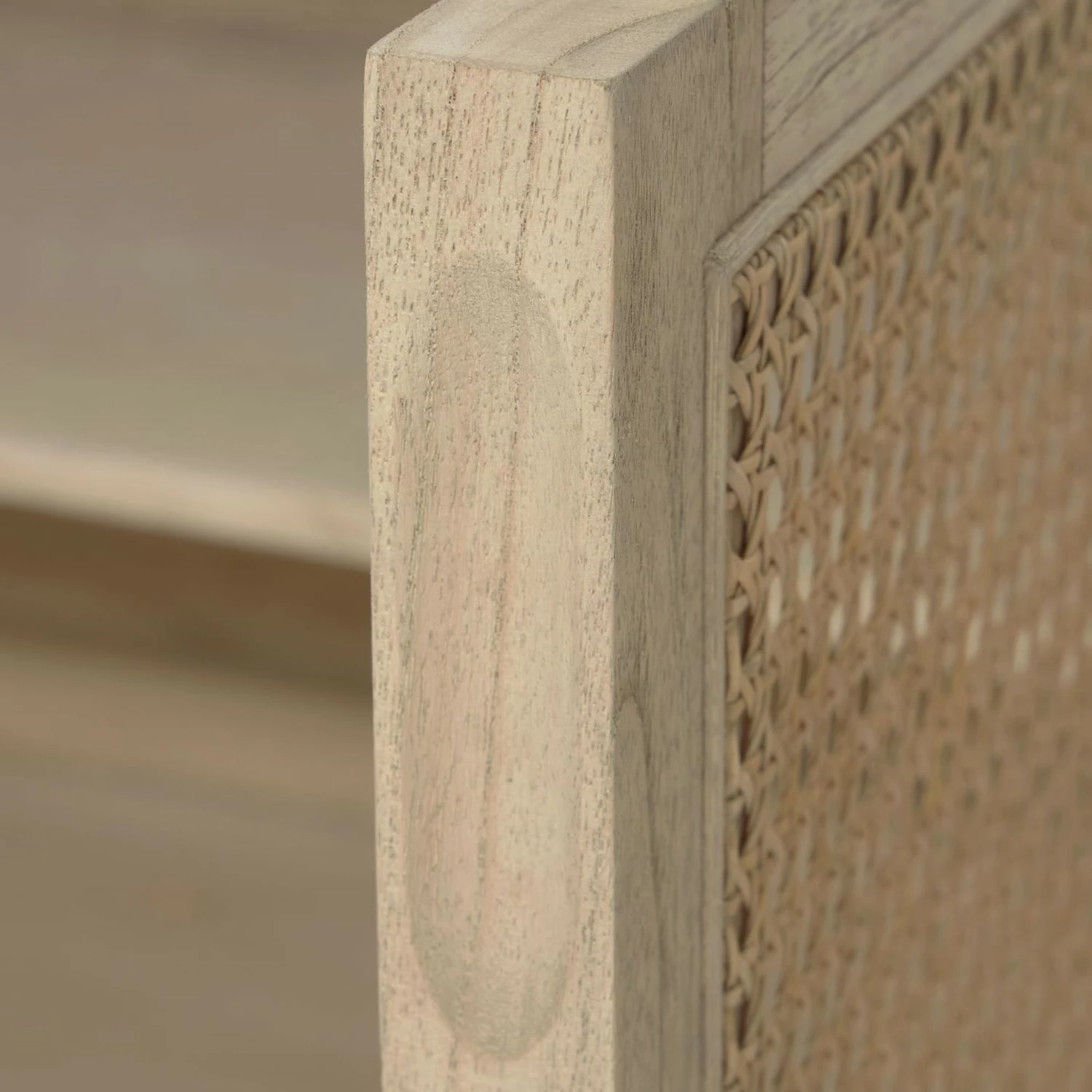 Loftscape Sideboard Risley - Mindi massiv / Rattan 9 Loftscape Sideboard Risley - Mindi massiv / Rattan – Bild 7