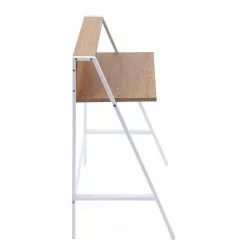 Ars manufacti Schreibtisch Bibora - Eiche Dekor / Weiß -Büromöbel Verkäufe 1000283344 211214 12413900067 DETAILS P000000001000283344