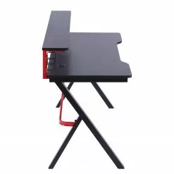 Fredriks Gaming Tisch Emil - Carbon Dekor / Schwarz / Rot -Büromöbel Verkäufe 1000283347 211214 12413900085 DETAILS P000000001000283347