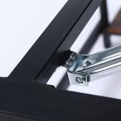 Ars manufacti Schreibtisch Alexandra - Altholz Dekor / Schwarz -Büromöbel Verkäufe 1000283353 211214 124140000105 DETAILS P000000001000283353