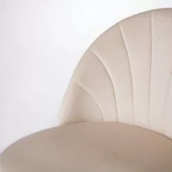 Velvet Studio Bürostuhl Emely - Creme -Büromöbel Verkäufe 1000283355 220602 085 DETAILS P000000001000283355