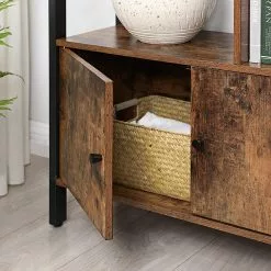 Red Living Regal Niolon II - Braun / Schwarz -Büromöbel Verkäufe 1000283953 210813 06354500126 DETAILS P000000001000283953