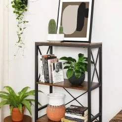 Red Living Regal Molalla I - Braun / Schwarz -Büromöbel Verkäufe 1000283962 210813 06355100193 DETAILS P000000001000283962