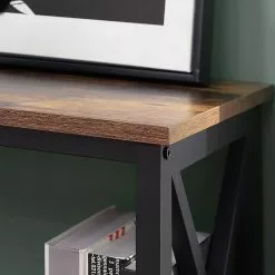 Red Living Regal Molalla II - Braun / Schwarz -Büromöbel Verkäufe 1000283987 210813 06360200308 DETAILS P000000001000283987