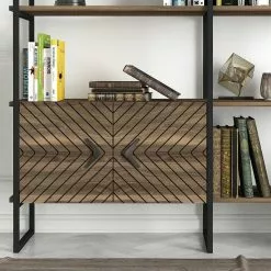 Red Living Regal Sumatra Sun - Metall - Walnuss Dekor / Schwarz -Büromöbel Verkäufe 1000284387 210809 06091300164 DETAILS P000000001000284387