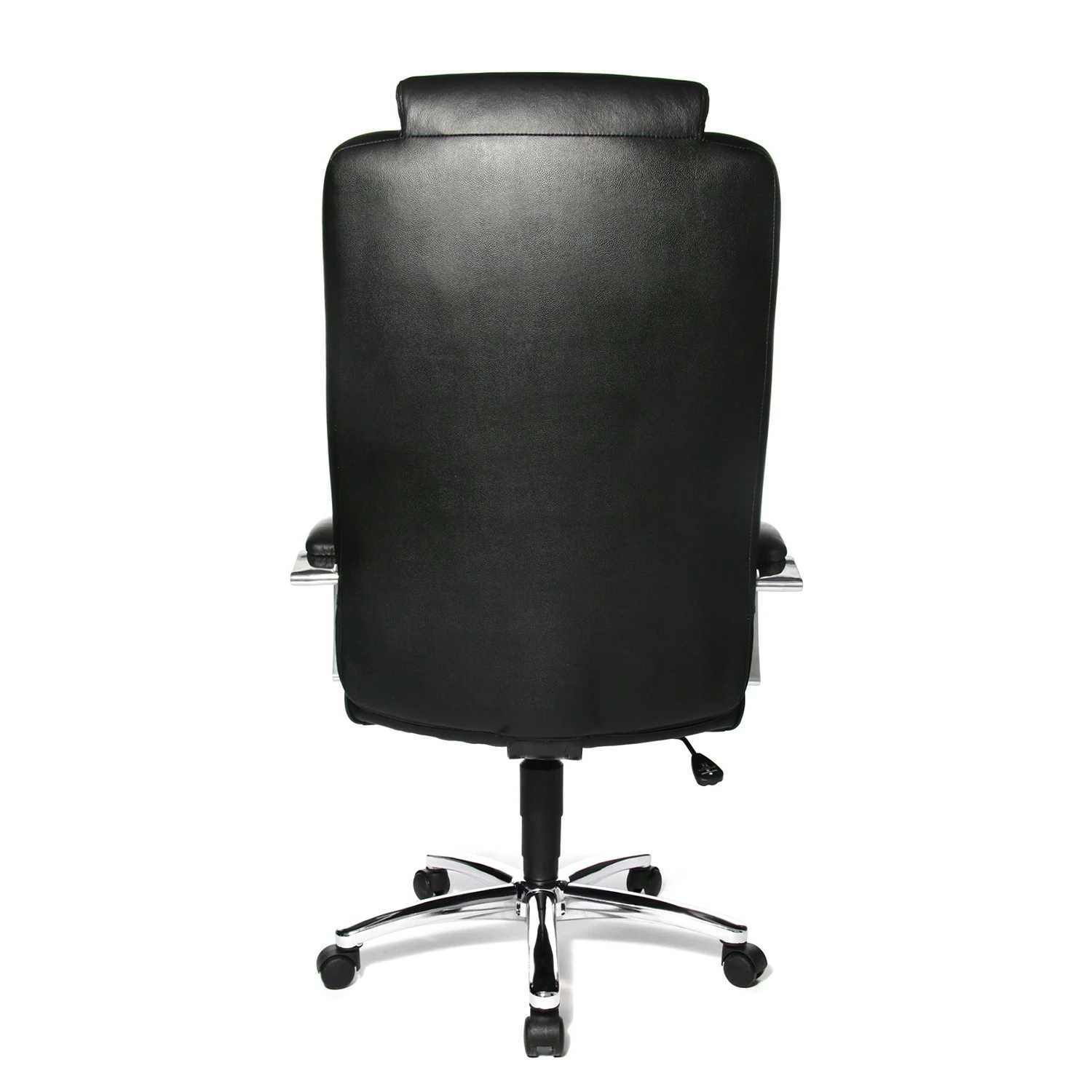 Topstar Chefsessel Soft Lux - Kunstleder / Stahl - Schwarz / Chrom 8 Topstar Chefsessel Soft Lux - Kunstleder / Stahl - Schwarz / Chrom – Bild 6