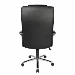 Topstar Chefsessel Comfort Point 10 - Kunstleder / Stahl - Schwarz / Chrom -Büromöbel Verkäufe 1000285201 210907 15264900059 DETAILS P000000001000285201