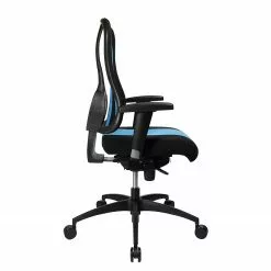 Topstar Bürodrehstuhl Soft Point Syncro - Blau -Büromöbel Verkäufe 1000285220 210907 15265100130 DETAILS P000000001000285220