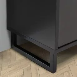 Loftscape Sideboard Mazzo - Schwarz / Eiche Artisan Dekor -Büromöbel Verkäufe 1000285799 210819 12212500048 DETAILS P000000001000285799