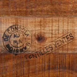 Red Living Büroset Washington (2-teilig) - Mango massiv / Eisen - Mango / Anthrazit -Büromöbel Verkäufe 1000287287 210826 08385200009 DETAILS P000000001000287287