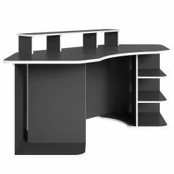 Furnitive Eckschreibtisch Crosswoods I - Anthrazit / Weiß -Büromöbel Verkäufe 1000288195 210827 12165000004 DETAILS P000000001000288195