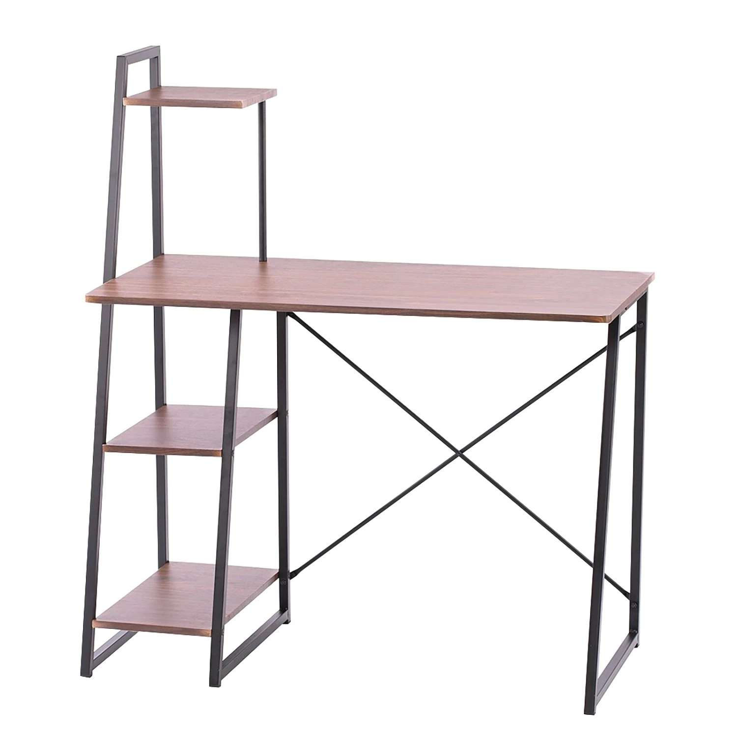 FLHF Schreibtisch-Kombination Ren - Ahorn Dekor Dunkel 3 FLHF Schreibtisch-Kombination Ren - Ahorn Dekor Dunkel