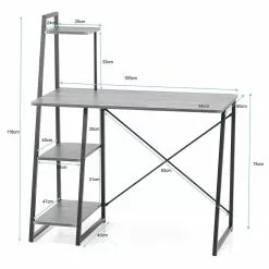 FLHF Schreibtisch-Kombination Ren - Ahorn Dekor Dunkel 15 FLHF Schreibtisch-Kombination Ren - Ahorn Dekor Dunkel -Büromöbel Verkäufe 1000288998 210902 09115900133 SKETCH DETAILS P000000001000288998 sketch