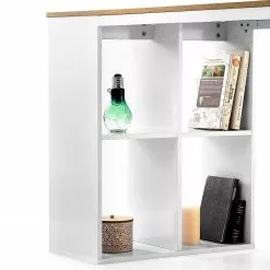 FLHF Schreibtisch Arsen - Eiche Dekor / Weiß -Büromöbel Verkäufe 1000289003 220204 16190800060 DETAILS P000000001000289003