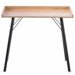 FLHF Schreibtisch Fey - Eiche Dekor / Schwarz 14 FLHF Schreibtisch Fey - Eiche Dekor / Schwarz -Büromöbel Verkäufe 1000289009 210902 09120300219 DETAILS P000000001000289009