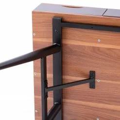 FLHF Schreibtisch Aryn - Anthrazit / Walnuss 21 FLHF Schreibtisch Aryn - Anthrazit / Walnuss -Büromöbel Verkäufe 1000289011 210902 09120300244 DETAILS P000000001000289011