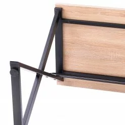 FLHF Schreibtisch Irn - Eiche Dekor / Schwarz -Büromöbel Verkäufe 1000289026 210902 09120700337 DETAILS P000000001000289026