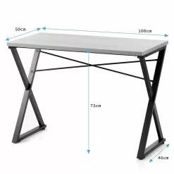 FLHF Schreibtisch Irn - Eiche Dekor / Schwarz -Büromöbel Verkäufe 1000289026 210902 09120700339 SKETCH DETAILS P000000001000289026 sketch