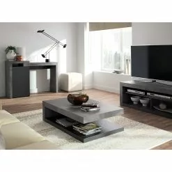 Temahome Schreibtisch Detroit - Wabenplatte - Beton Dekor / Schwarz 12 Temahome Schreibtisch Detroit - Wabenplatte - Beton Dekor / Schwarz -Büromöbel Verkäufe 1000289237 210902 12454700003 MOOD DETAILS P000000001000289237 mood