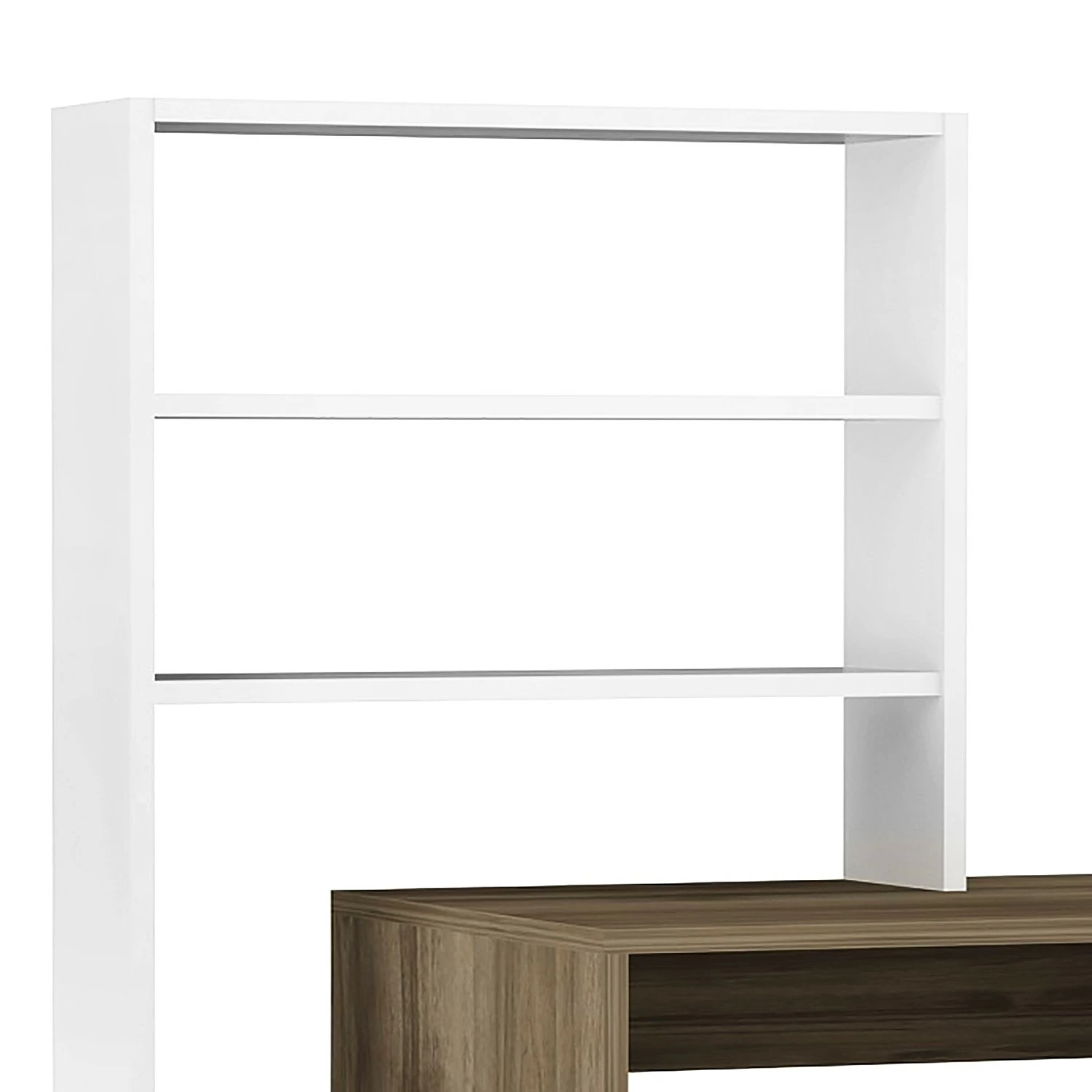 Fredriks Schreibtisch-Kombination Milli - Walnuss Dekor / Weiß 7 Fredriks Schreibtisch-Kombination Milli - Walnuss Dekor / Weiß – Bild 5