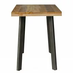 Ars manufacti Schreibtisch Tamati II - Pinie massiv / Edelstahl - Pinie / Schwarz -Büromöbel Verkäufe 1000291186 220610 035 DETAILS P000000001000291186