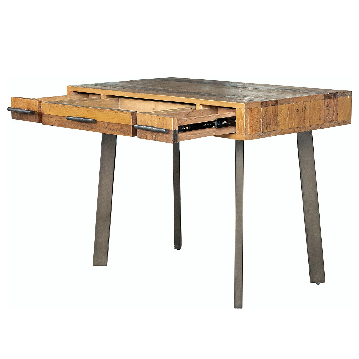 Ars manufacti Schreibtisch Tamati IV - Pinie massiv 6 Ars manufacti Schreibtisch Tamati IV - Pinie massiv – Bild 4