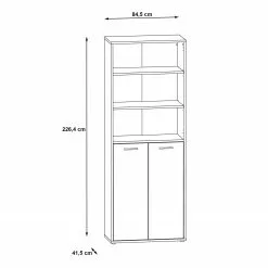 Fredriks Büroset Kendrick II (7-teilig) - Weiß / Grau 52 Fredriks Büroset Kendrick II (7-teilig) - Weiß / Grau -Büromöbel Verkäufe 1000292009 211006 14101000675 SKETCH DETAILS P000000001000292009 sketch