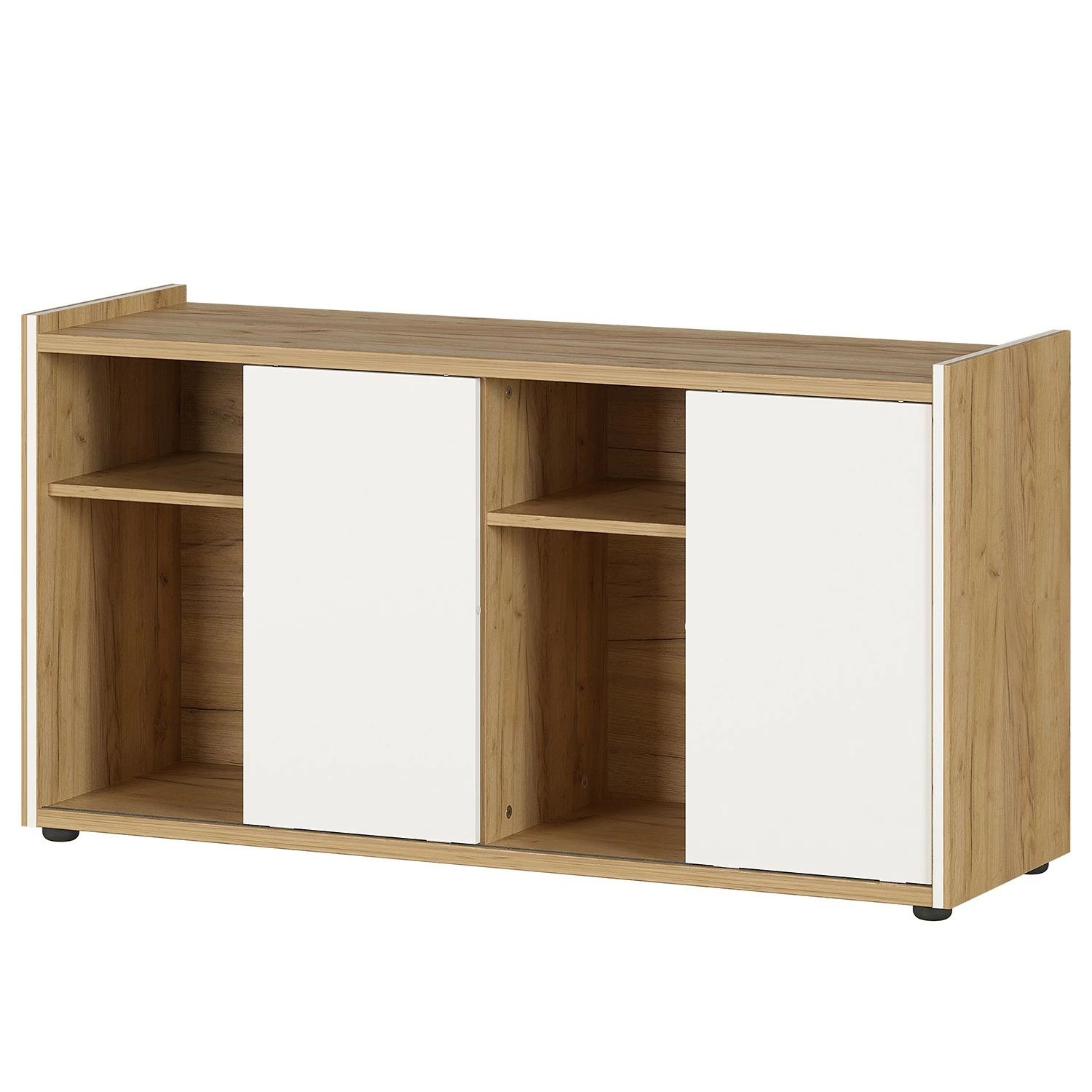 Germania Sideboard GW-Indianapolis - Eiche Navarra Dekor / Weiß 3 Germania Sideboard GW-Indianapolis - Eiche Navarra Dekor / Weiß