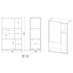 Germania Aktenschrank GW-Indianapolis II - Eiche Navarra Dekor / Weiß 13 Germania Aktenschrank GW-Indianapolis II - Eiche Navarra Dekor / Weiß -Büromöbel Verkäufe 1000296424 211103 162254000514 SKETCH DETAILS P000000001000296424 sketch
